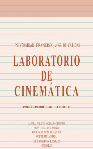 Laboratorio Cinematica Calameo
