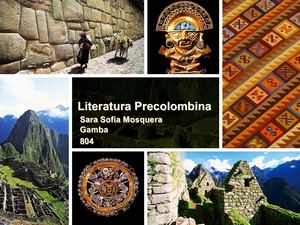 Literatura Precolombina