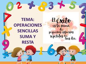 Tema Lectura De Numeros Y Operaciones Basicas