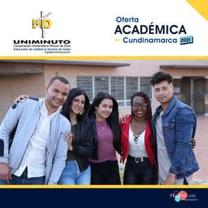 Oferta Académica UNIMINUTO Cundinamarca 2021