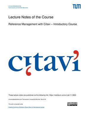 Citavi 6 Intro