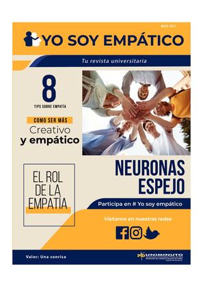 Revista #Yo Soy Empático