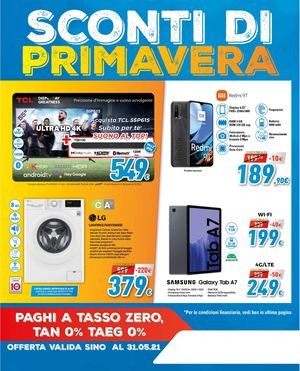 SCONTI DI PRIMAVERA 05.21
