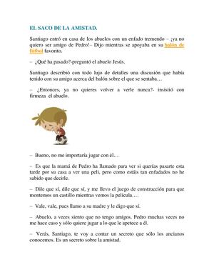 Con Imágenes El Saco De La Amistad