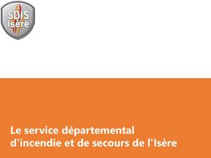 Présentation Sdis38