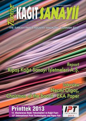 Turkiye Kagit Sanayii Summer 2013
