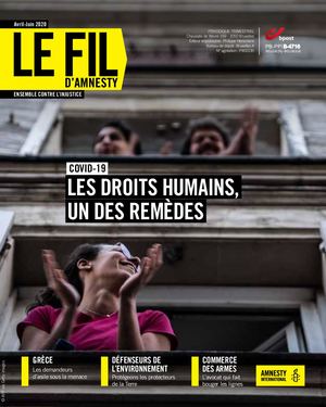 Le Fil d'Amnesty Avril Juin 2020