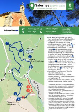 Randonnée Salernes Vieille Tholos de la Lauve