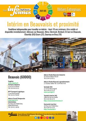 21 B5 Entreprises Interim Beauvaisis Proximite