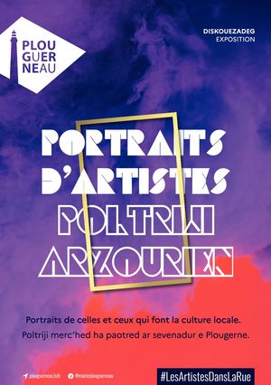 Portraits d'artistes - Guide d'exposition - Mairie de Plouguerneau