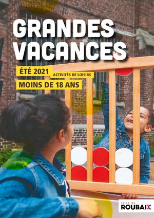 Catalogue Grandes Vacances 2021