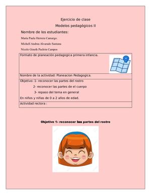 Presentacion Partes De El Cuerpo