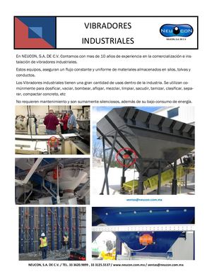 Catalogo De Vibradores Industriales