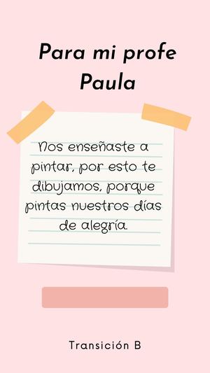 Dibujos Profe Paula