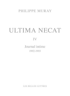 Extrait : Philippe Muray - Ultima Necat IV