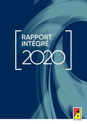Rapport Intégré ALTEN 2020