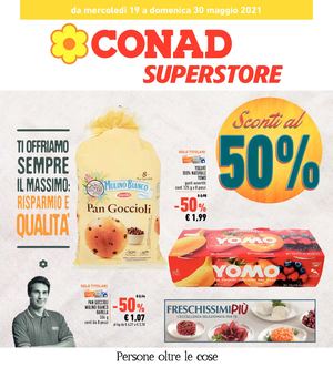 Volantino Conad Superstore Lazio Nord Ovest 19 Maggio 30 Maggio
