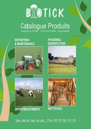 Biotick : Catalogue Agri 2020