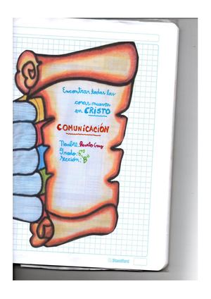 Cuaderno Comunicacion