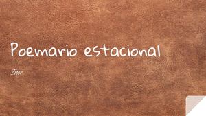 Poemario Estacional {Iker}