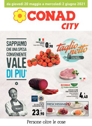 Volantino Conad City Toscana Nord Ovest 20 Maggio 02 Giugno