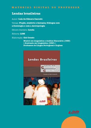 Lendas brasileiras - Material Digital do Professor
