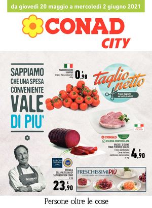 Volantino Conad City Emilia Nord Ovest 20 Maggio 02 Giugno