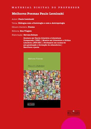 Melhores poemas Paulo Leminski - Material Digital do Professor