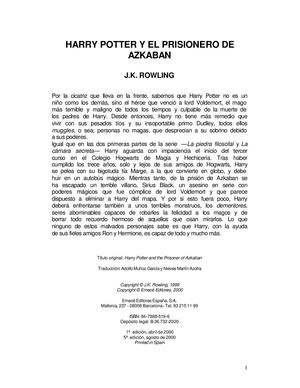 Harry Potter Y El Prisionero De Azkaban 03