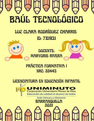 Baul Tecnológico Práctica Formativa I