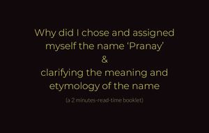Pranay Name