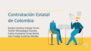 Presentación De Diapositivas Contratación Estatal Power Point Convertido