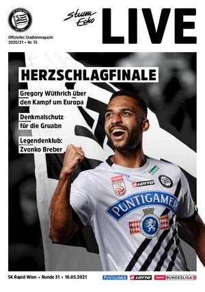 SturmEcho LIVE 2020/21, Nr. 15: Sturm – Rapid