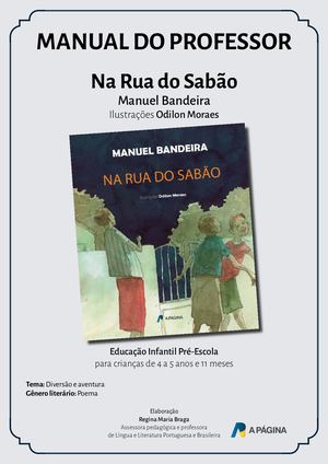 Na rua do sabão - Manual Digital do Professor