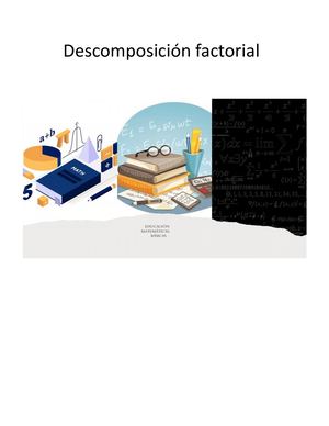 Revista Descomposición factorial