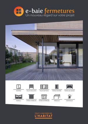 Catalogue 4TRO modèle E-Baie