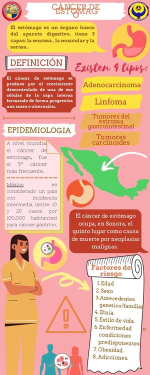 Equipo 3 Infografias Cancer Estomago