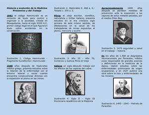Historia Y Evolución De La Medicina Preventiva Y Del Trabajo