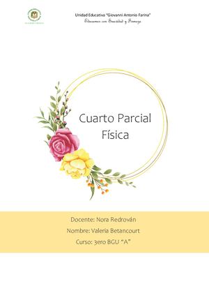 Cuaderno De Física Parcial 4
