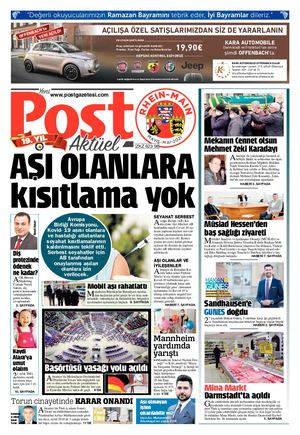 Post Gazetesi Rhein-Main 05 2021