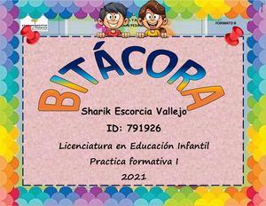 Bitácora "El arte de enseñar con amor"