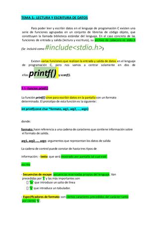 Programación Resumen