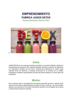 Fabrica Jugos Detox