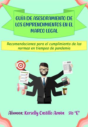Libro, de recomendaciones para el cumplimiento de las normas en el emprendimiento