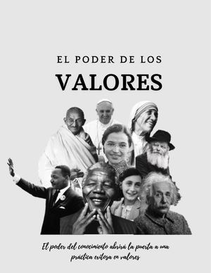 El Poder De Los Valores
