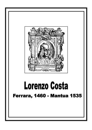 LORENZO COSTA