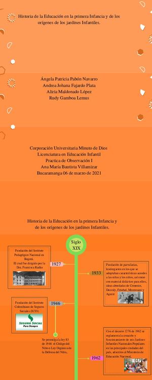 Calaméo - Historia De La Educación En La Primera Infancia Y De Los ...