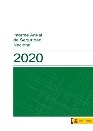 Informe Anual De Seguridad Nacional 2020