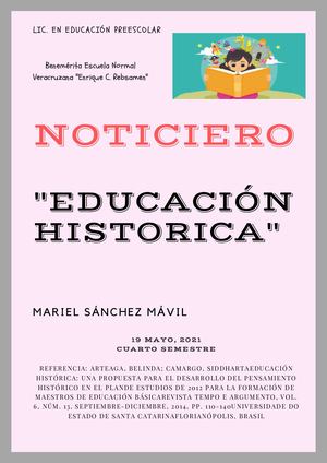 Noticiero de la Educación Histórica