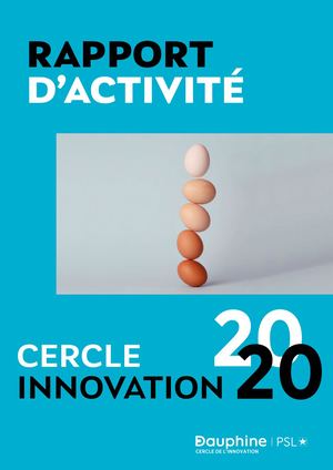 Rapport Activité Cercle innovation 2020